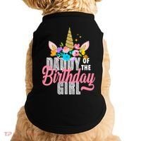Daddy Of The Birthday Girl Doggie Tank thumb 0