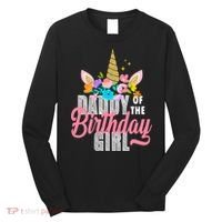 Daddy Of The Birthday Girl Long Sleeve Shirt thumb 0