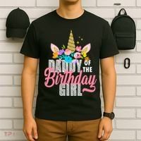 Daddy Of The Birthday Girl T-Shirt thumb 6