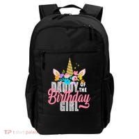 Daddy Of The Birthday Girl Backpack thumb 0