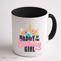 Daddy Of The Birthday Girl Coffee Mug thumb 1