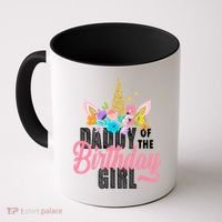 Daddy Of The Birthday Girl Coffee Mug thumb 0