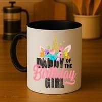 Daddy Of The Birthday Girl Coffee Mug thumb 4