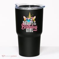 Daddy Of The Birthday Girl Tumbler thumb 0