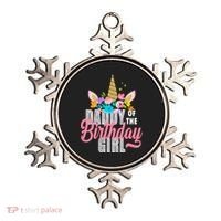 Daddy Of The Birthday Girl Ornament thumb 0