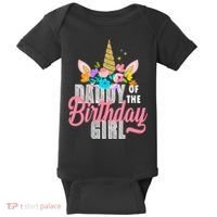 Daddy Of The Birthday Girl Baby Bodysuit thumb 0