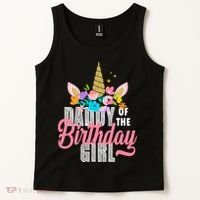 Daddy Of The Birthday Girl Tank Top thumb 2