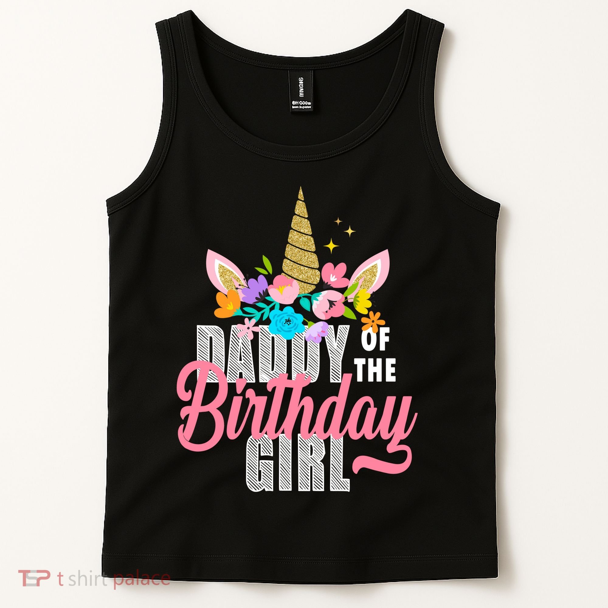Daddy Of The Birthday Girl Tank Top