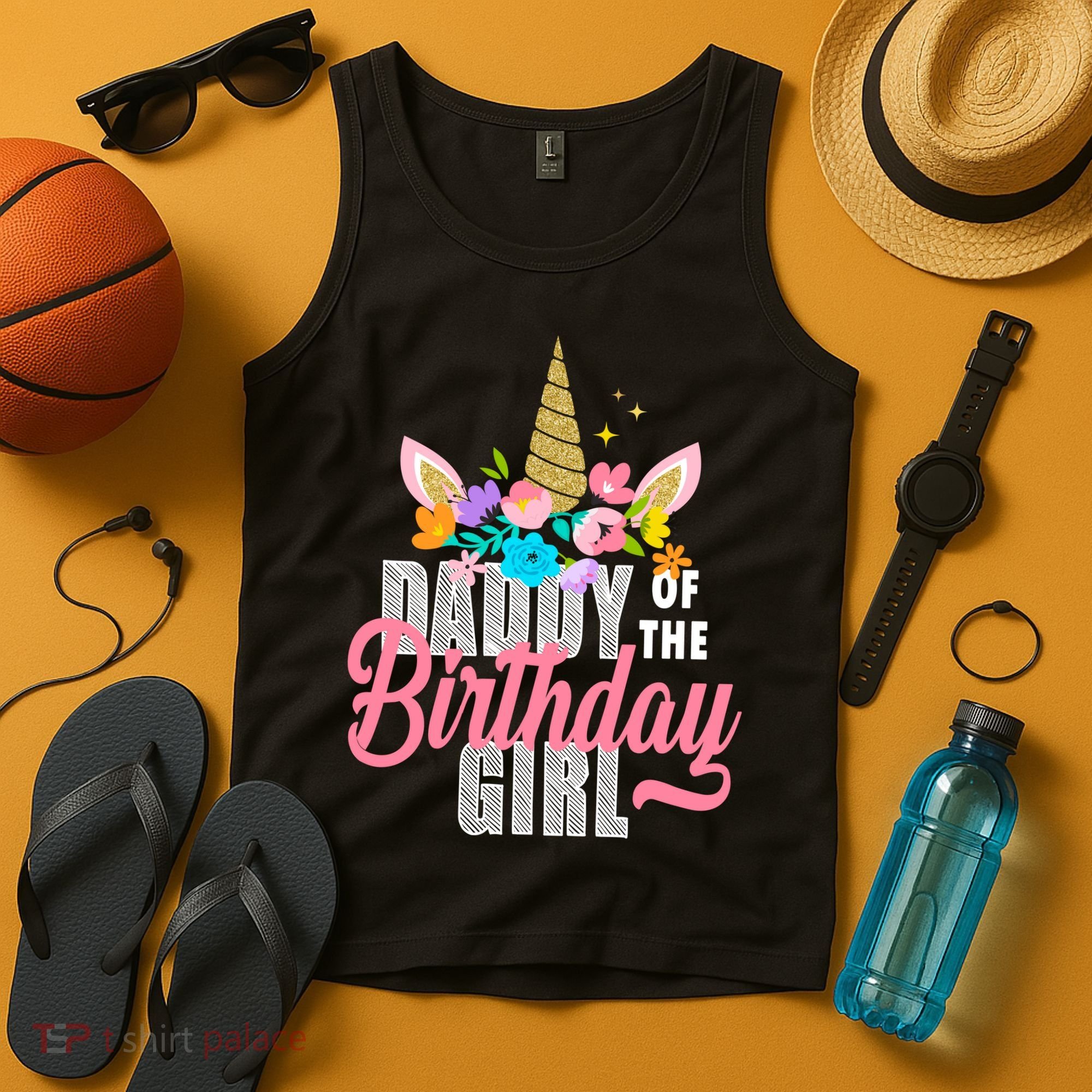 Daddy Of The Birthday Girl Tank Top
