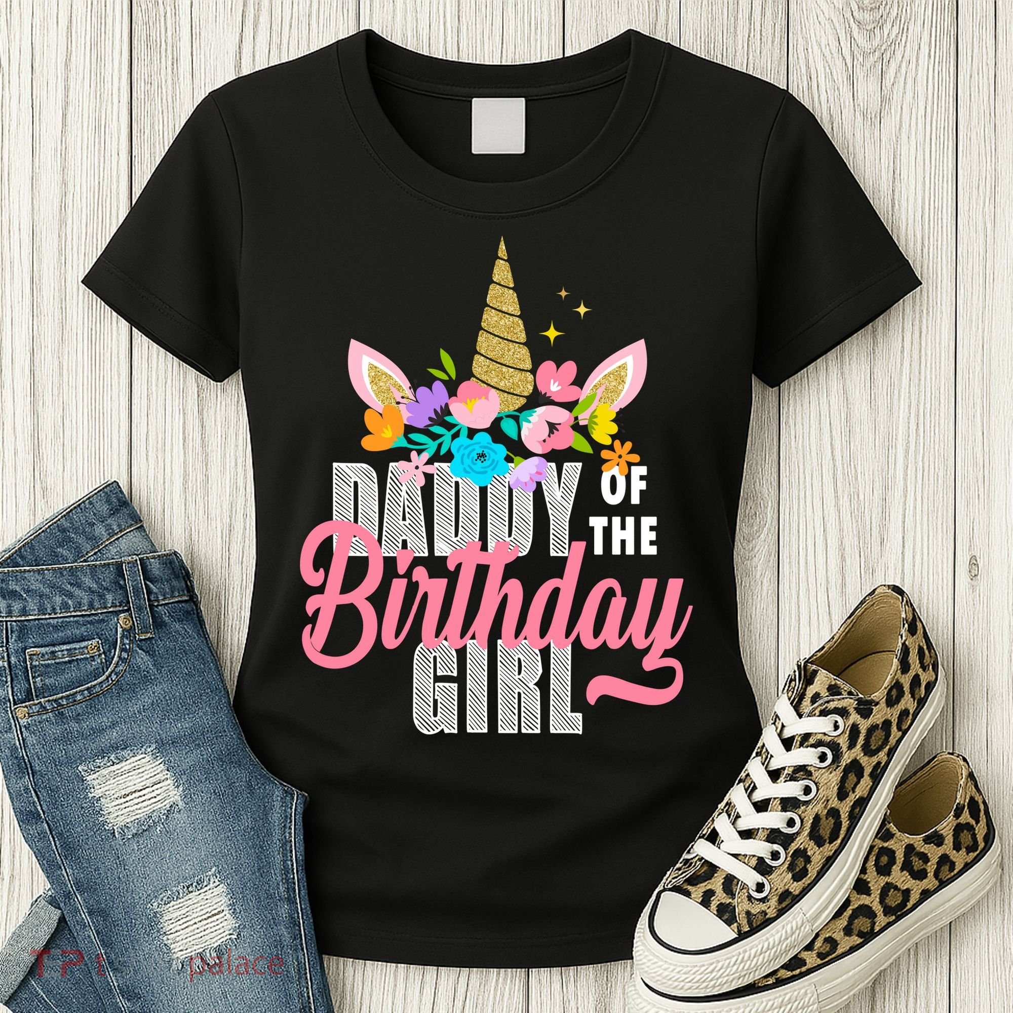 Daddy Of The Birthday Girl Women's T-Shirt