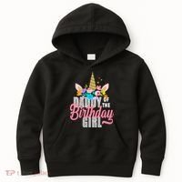 Daddy Of The Birthday Girl Kids Hoodie thumb 0