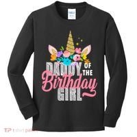 Daddy Of The Birthday Girl Kids Long Sleeve Shirt thumb 0