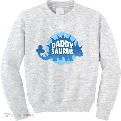 Daddy Saurus Kids Sweatshirt