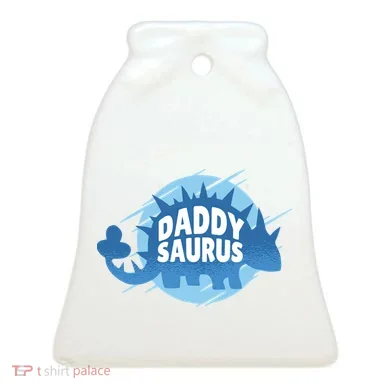 Daddy Saurus Ceramic Ornament
