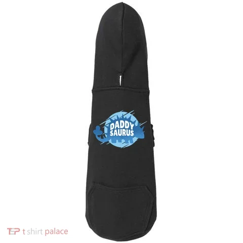 Daddy Saurus Doddie Hoodie in the selected color