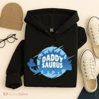 Daddy Saurus Hoodie thumb 4