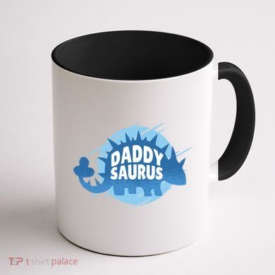 Daddy Saurus Coffee Mug back