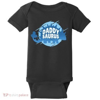 Daddy Saurus Baby Bodysuit