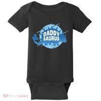 Daddy Saurus Baby Bodysuit thumb 0