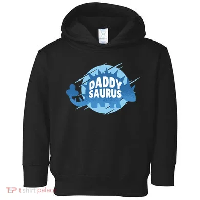 Daddy Saurus Toddler Hoodie