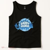 Daddy Saurus Tank Top thumb 2