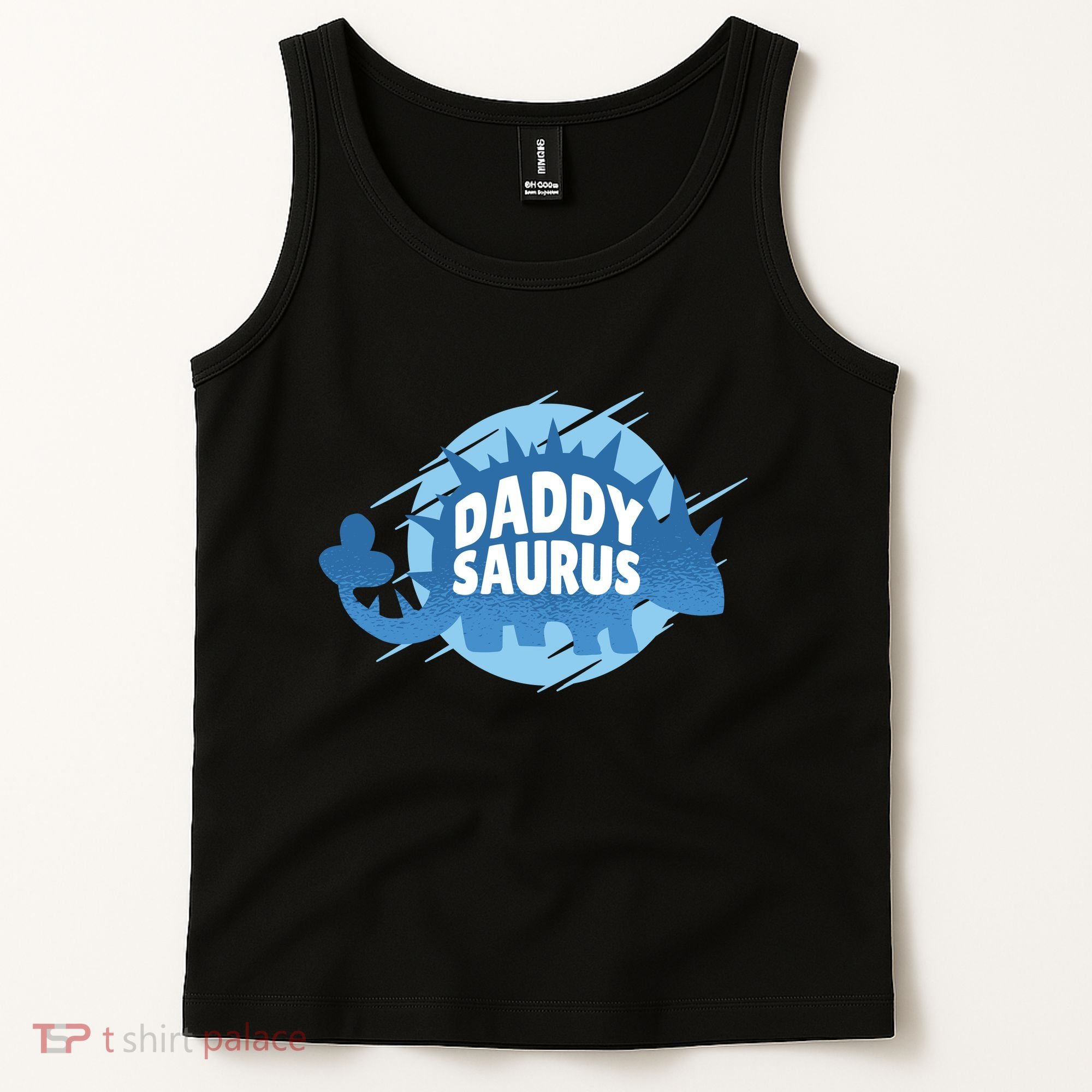 Daddy Saurus Tank Top