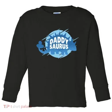 Daddy Saurus Toddler Long Sleeve