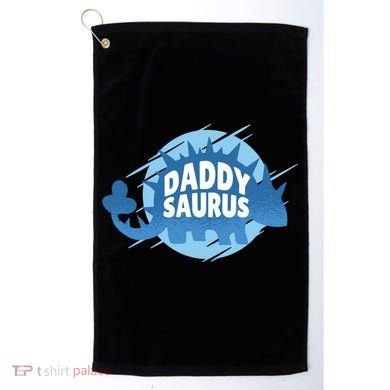 Daddy Saurus Golf Towel