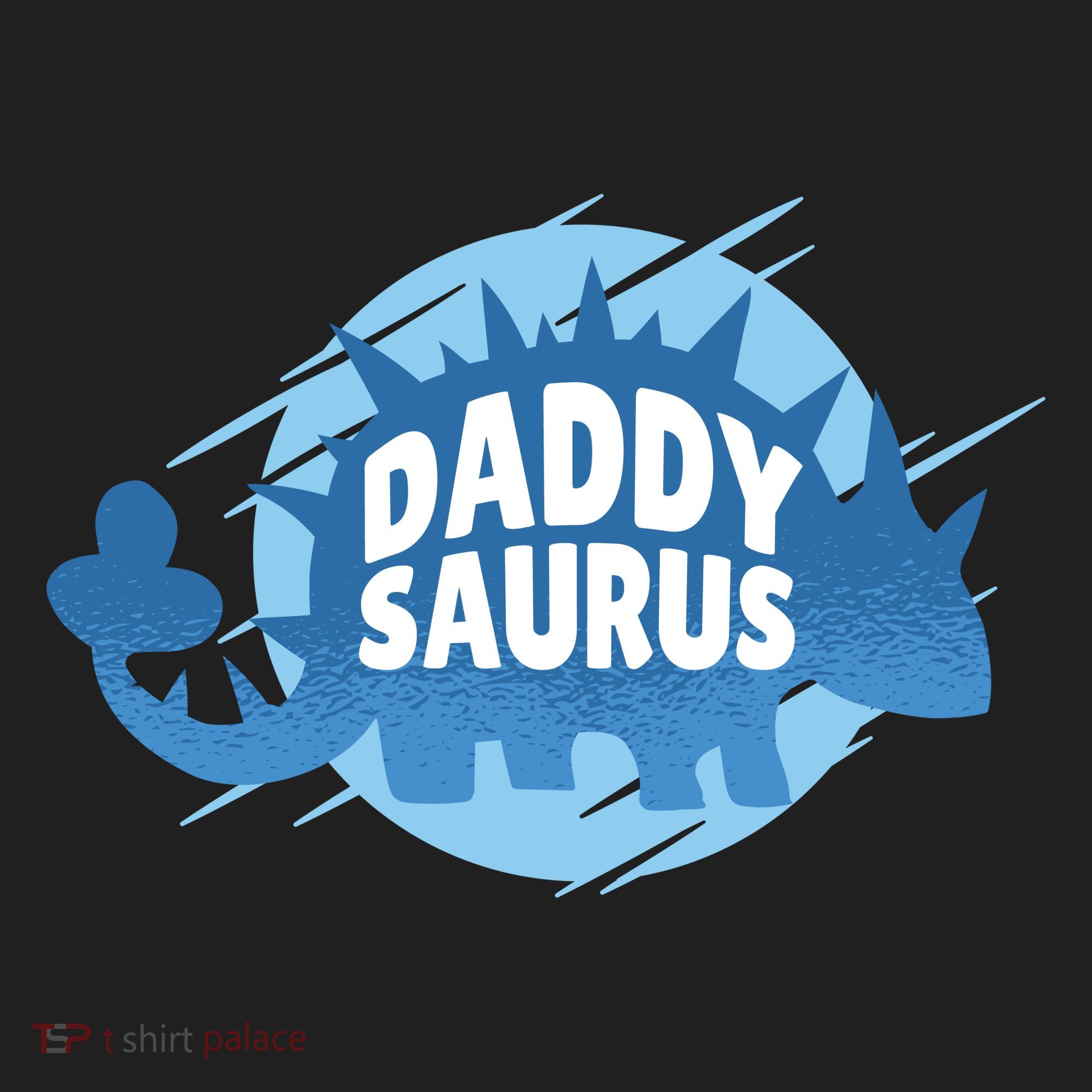 Daddy Saurus Golf Towel