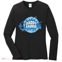 Daddy Saurus Women's Long Sleeve Shirt thumb 0