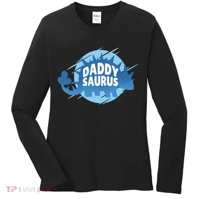 Daddy Saurus Women's Long Sleeve Shirt