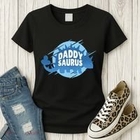 Daddy Saurus Women's T-Shirt thumb 3