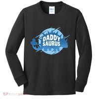 Daddy Saurus Kids Long Sleeve Shirt thumb 0