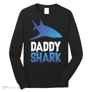 Daddy Shark Long Sleeve Shirt