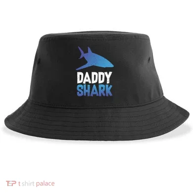 Daddy Shark Sustainable Bucket Hat