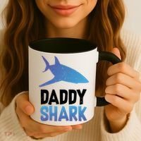 Daddy Shark Coffee Mug thumb 3