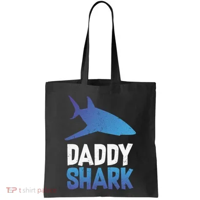 Daddy Shark Tote Bag