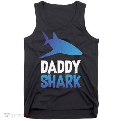 Daddy Shark Tank Top