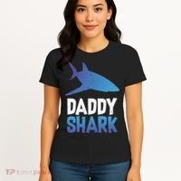 Daddy Shark Women's T-Shirt thumb 4