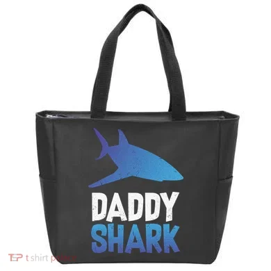 Daddy Shark Tote Bag