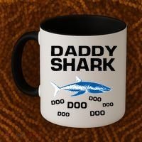 Daddy Shark Doo Coffee Mug thumb 2
