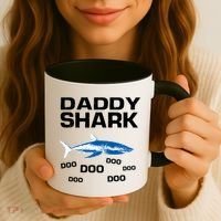 Daddy Shark Doo Coffee Mug thumb 3