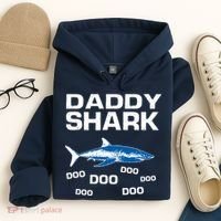 Daddy Shark Doo Hoodie thumb 4