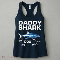 Daddy Shark Doo Women's Tank Top thumb 3