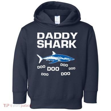 Daddy Shark Doo Toddler Hoodie