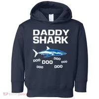 Daddy Shark Doo Toddler Hoodie thumb 0
