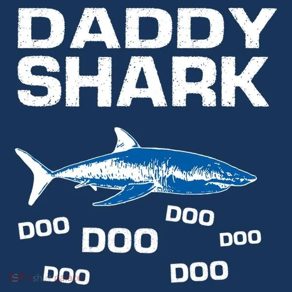 Daddy Shark Doo Toddler Hoodie