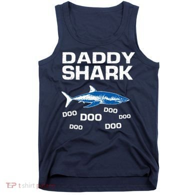 Daddy Shark Doo Tank Top