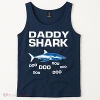 Daddy Shark Doo Tank Top thumb 2