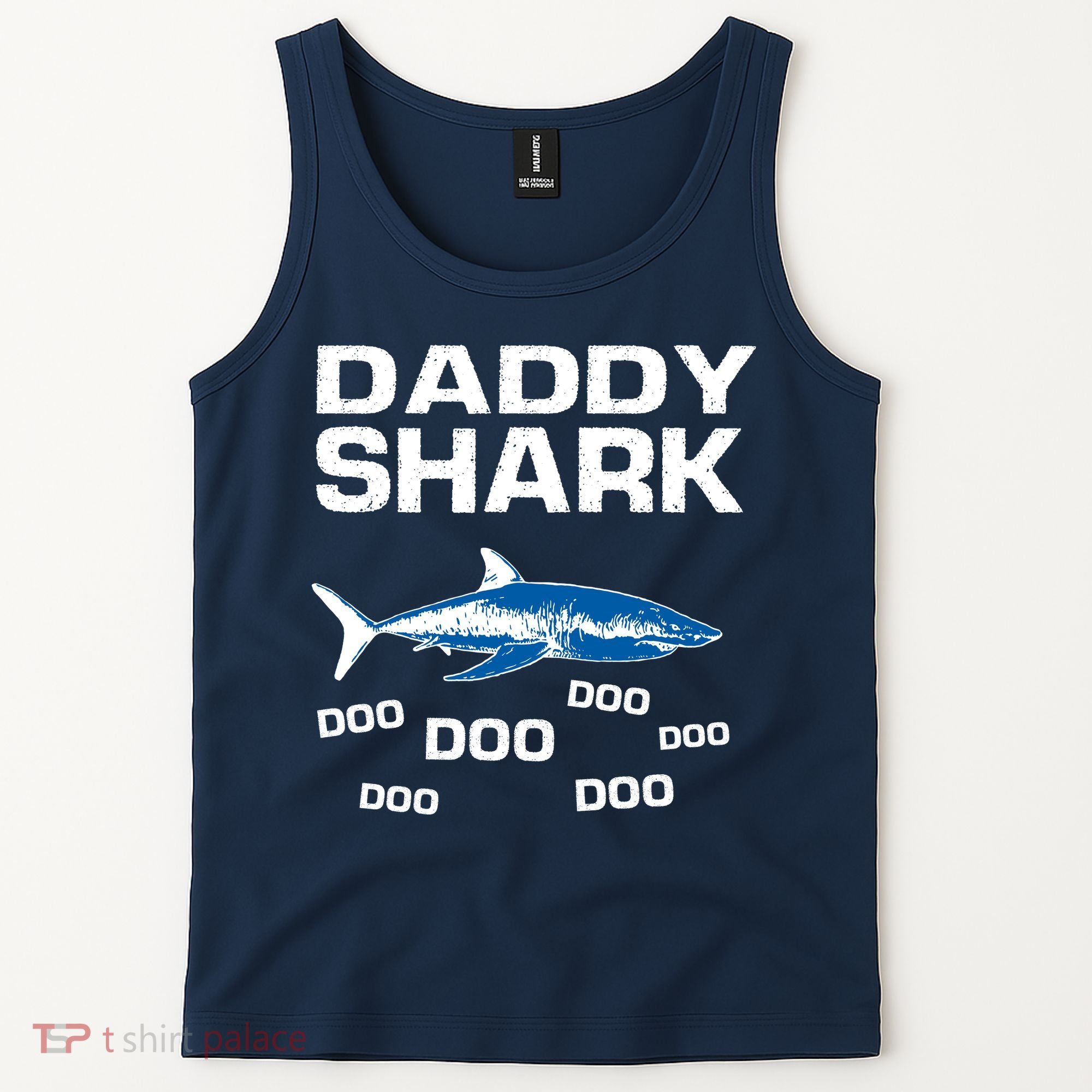 Daddy Shark Doo Tank Top